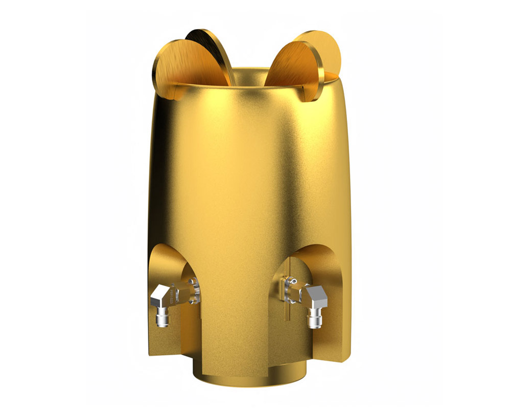 2.0 GHz to 6.0 GHz Quad Ridged Feed