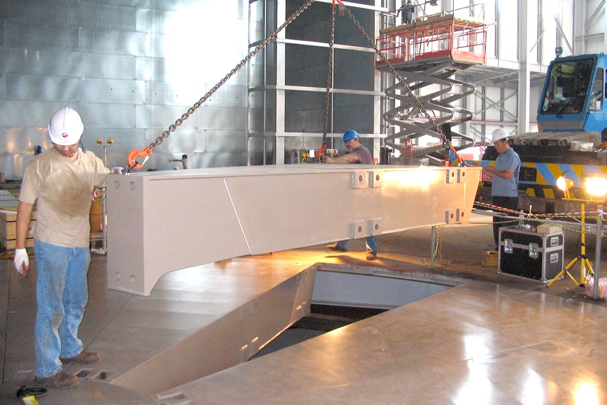 High capacity turntable