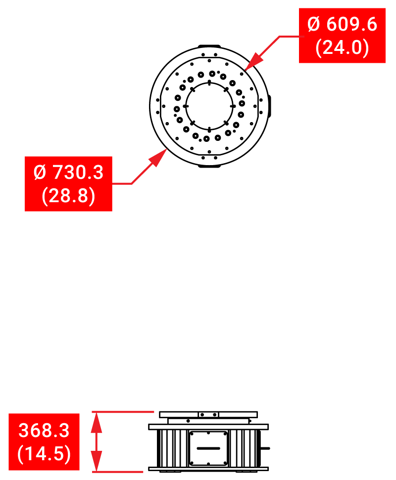 MEC-AZHP-45高功率方位定位器