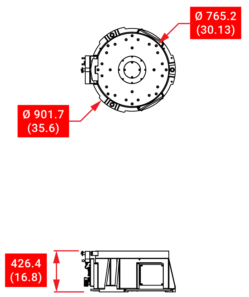 MEC-AZHP-55高功率方位定位器