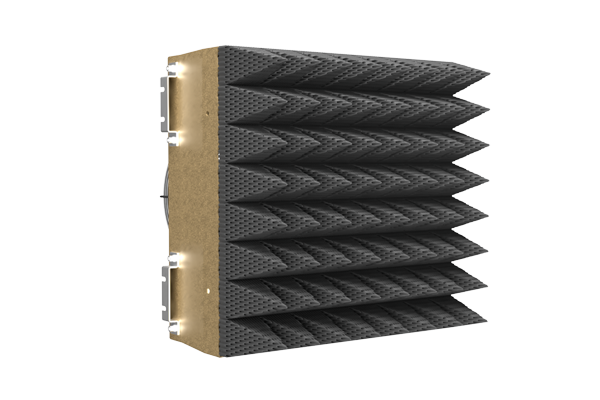 Honeycomb Absorber with Forced Air Cooling - Front